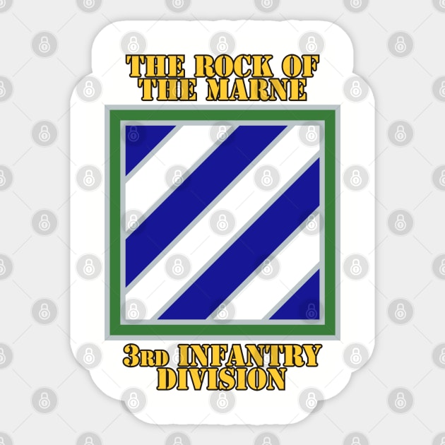 3rd Infantry Division Sticker by MBK